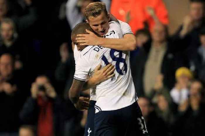 Jermain Defoe recalls the first word he thought when he saw Harry Kane training as a youngster