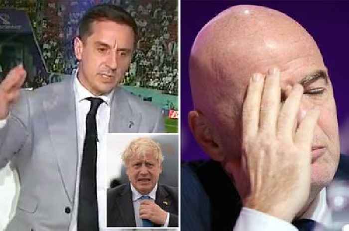 Gary Neville slams Blatter, Trump, Infantino and Johnson in first beIN Sports appearance