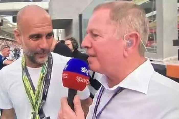 Martin Brundle 'thrown out' of chat with Pep Guardiola who 'shows his true colours'