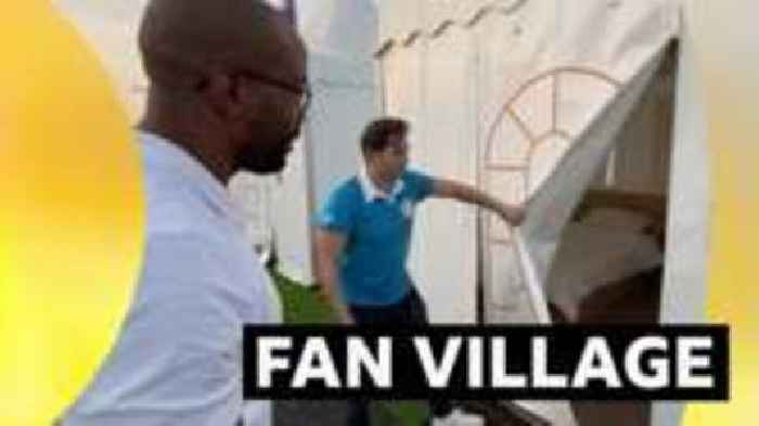 Inside Qatar's £175-a-night fan village of tents