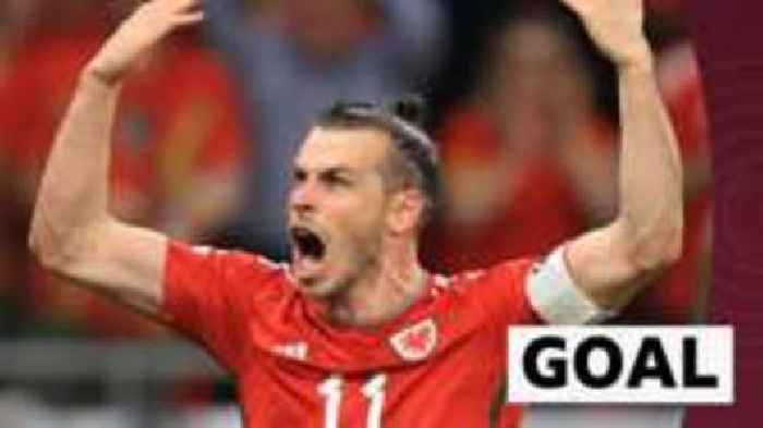 'Lift off for Wales!' Bale scores nation's first World Cup goal since 1958
