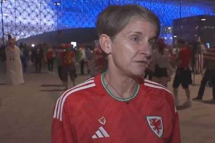 Former Wales captain Laura McAllister describes moment she had rainbow bucket hat removed by World Cup security