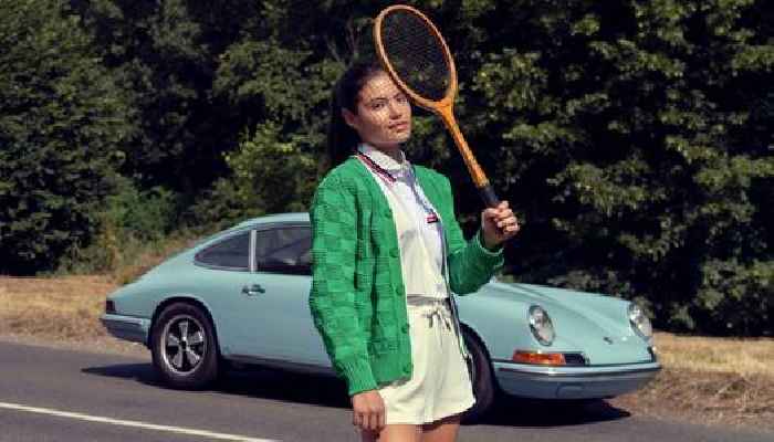 Tennis Star Emma Raducanu Does Her Brand Ambassador Duty, Poses With 1965 Porsche 911