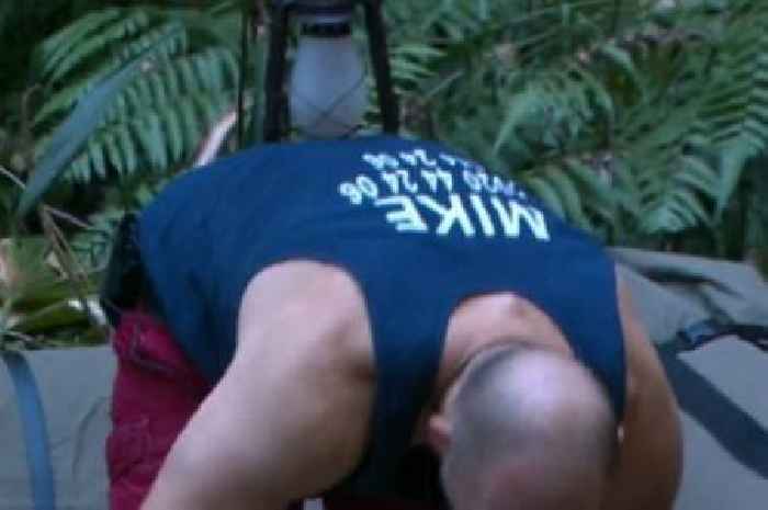 ITV I'm A Celebrity fans concerned for Mike Tindall over lump on neck