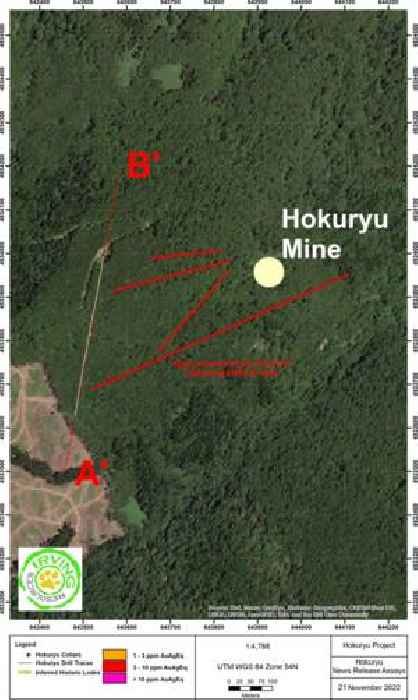 Irving Resources Intersects Multiple High-Grade Au-Ag Veins at Hokuryu Historic Mine Site, Omu Project, Hokkaido, Japan