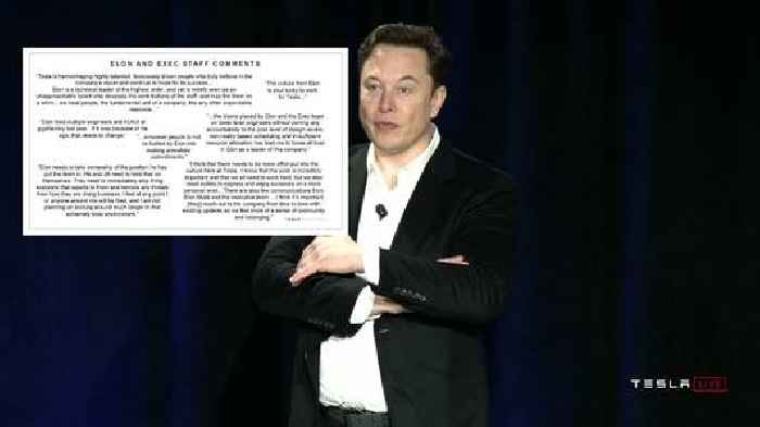 Tesla Employee Survey Named Elon Musk as Unapproachable Tyrant