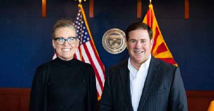 Arizona GOP Chairwoman Slams Republican Governor For Congratulating Katie Hobbs on Election Win