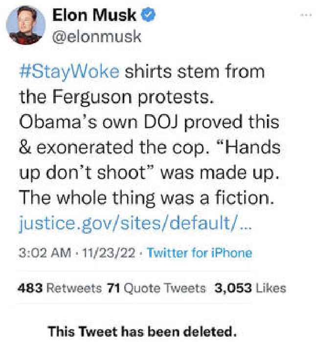 WATCH: Elon Musk Discovers Room Filled With #StayWoke T-Shirts at Twitter HQ