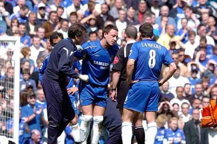 John Terry was given sickening 'hole in his foot' by Premier League legend - but played on