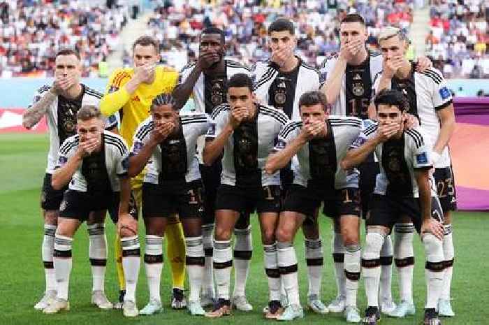 Whole Germany XI make World Cup protest with poignant gesture in team photo