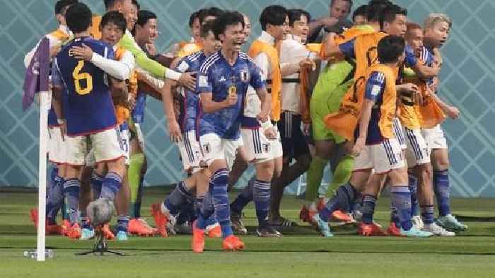 Japan Gets 2 Late Goals To Upset Germany 2-1 At World Cup