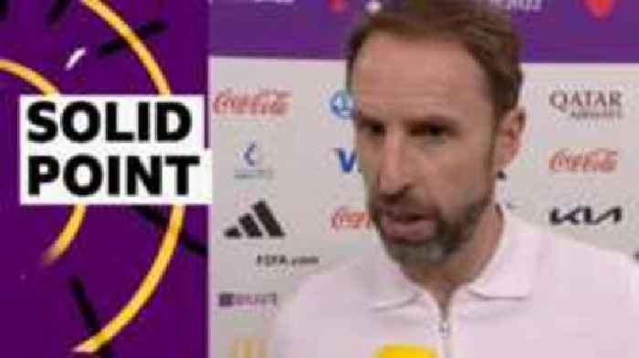 Southgate reflects on England's point against USA