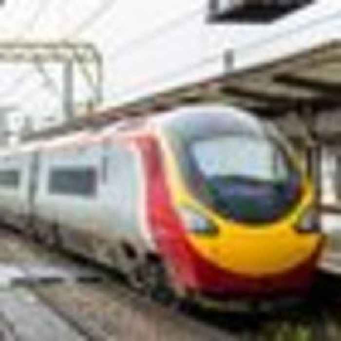 Yellow weather warnings issued as heavy rain could cause travel chaos amid train strike