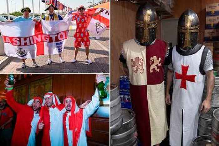 England fans facing jail for singing outside Qatar stadiums or wearing fancy dress