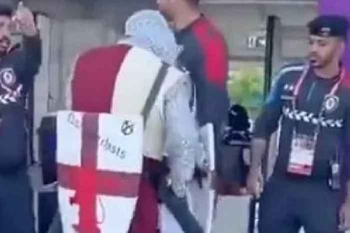 England fans were 'mocked for tattoos' as they were strip searched at World Cup