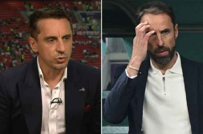 Gary Neville blasts Gareth Southgate for wasting two England players 'Brazil would pick'