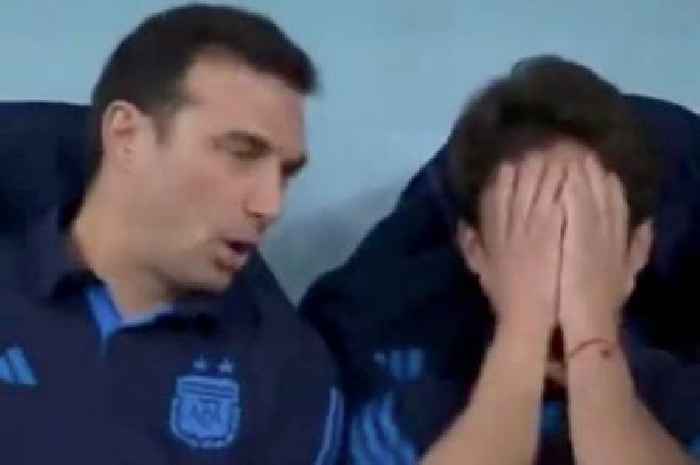 Lionel Messi reduces former Argentina team-mate to tears during must win World Cup clash