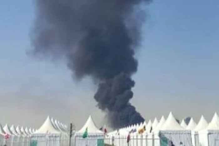 Huge fire breaks out in Qatar near World Cup fan village