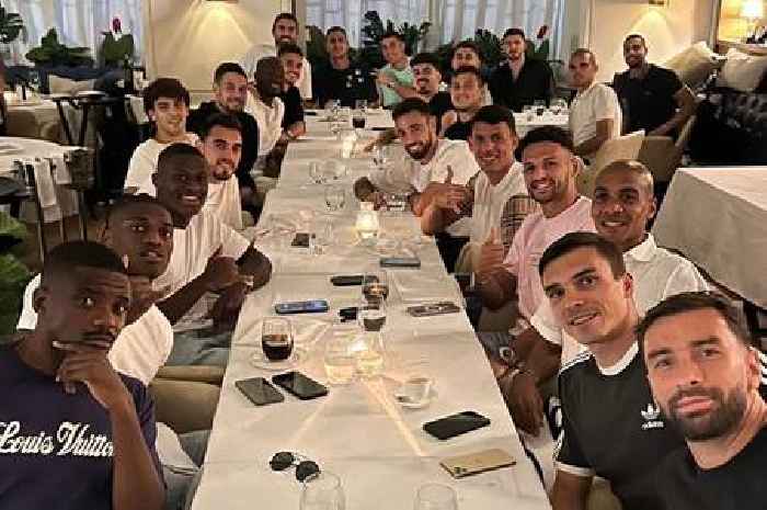 Cristiano Ronaldo puts Man Utd drama behind him by taking Portugal team-mates for dinner