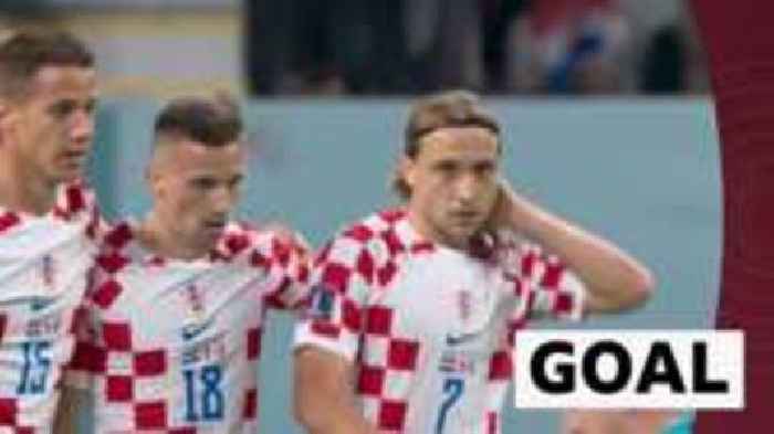 Majer scores Croatia's fourth goal against Canada