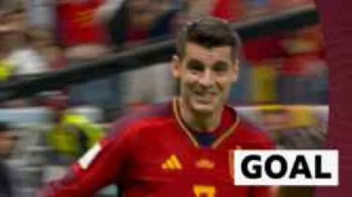Morata gives Spain the lead against Germany