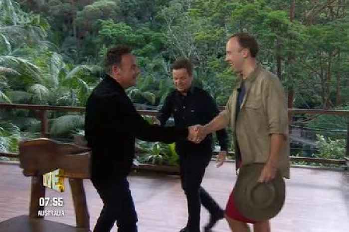 ITV I'm A Celebrity viewers rumble Ant and Dec's 'relief' Matt Hancock didn't win