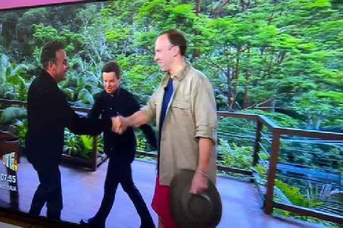 Matt Hancock evicted from I’m A Celebrity coming in at third place with Jill Scott and Owen Warner vying for the jungle crown