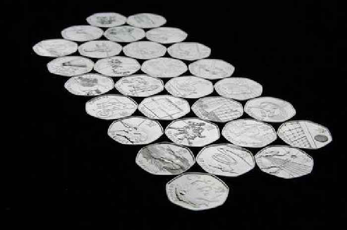 Most valuable 50p coins revealed after Royal Mint compiles list