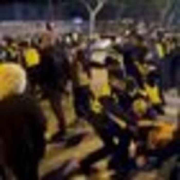 Lockdown protests intensify in China as UK journalist 'beaten and kicked by police' covering unrest