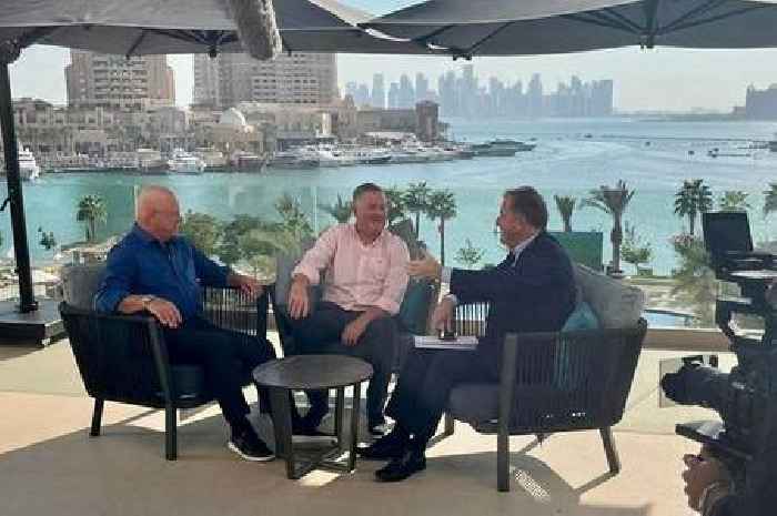 Piers Morgan's latest interview with Richard Keys and Andy Gray clashes with Ronaldo game