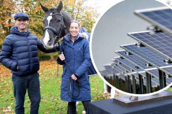 Olympians Carl Hester and Charlotte Dujardin fear solar farm could hinder horses and riders for Team GB selection