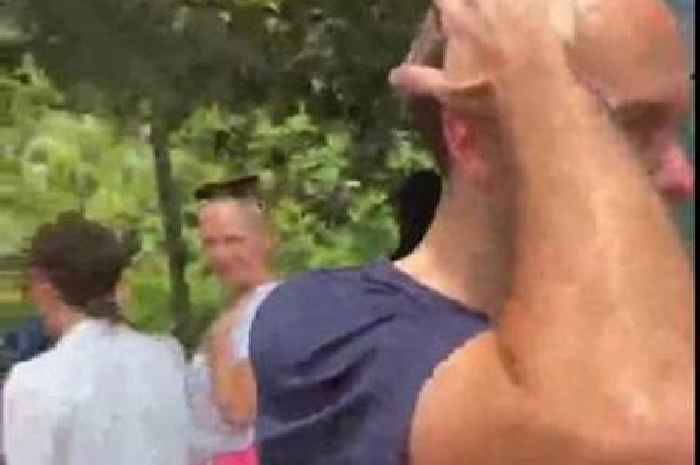 I'm a Celebrity's Mike Tindall 'awkwardly snubs' Matt Hancock in behind the scenes video