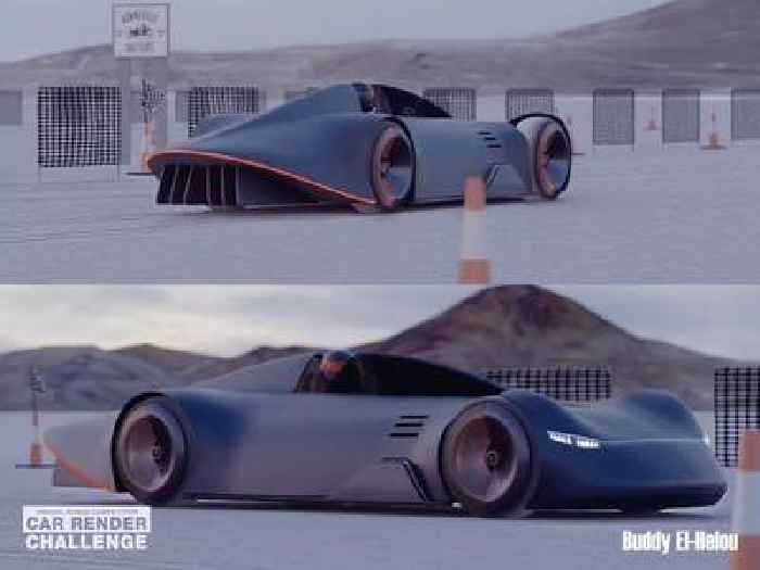 Project ‘Black Spear’ Is a Streamlined CGI Mercedes EV With a Love for Salty Racing