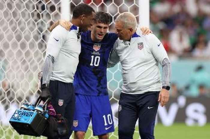 Chelsea and USA's Christian Pulisic hospitalised with injury after World Cup progression