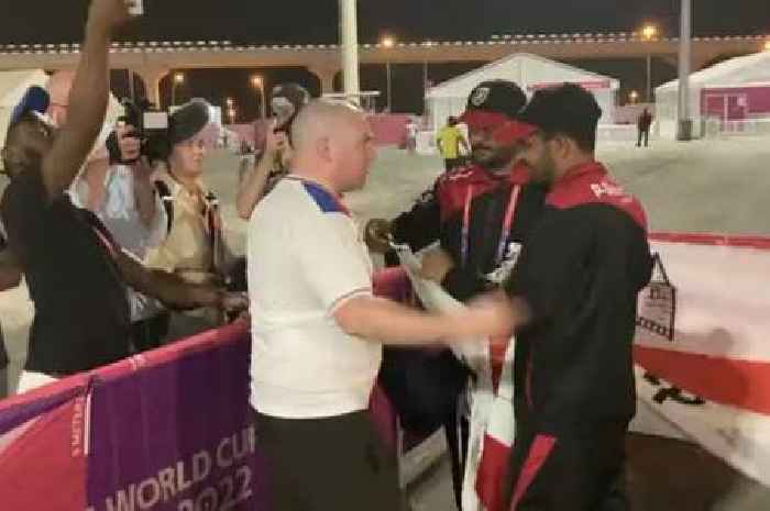 England fans rage as St George's flags made to go through 'flag evaluation area' in Qatar