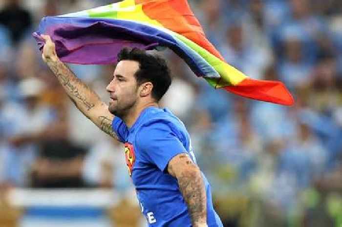 World Cup rainbow flag pitch invader was Italian football pro who has protested before