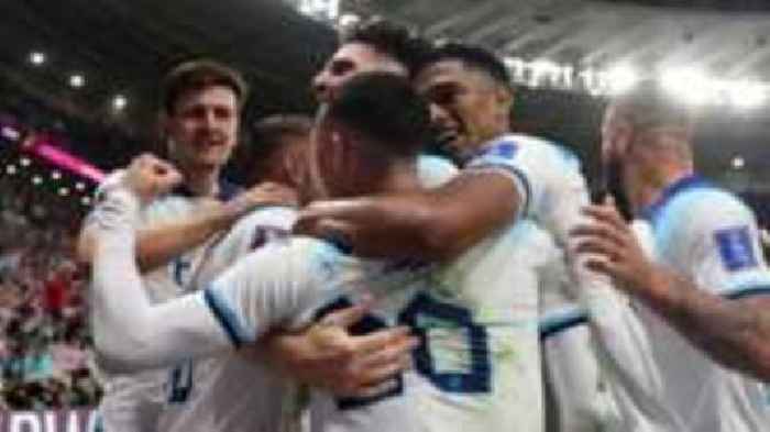 Rashford double sees England top group as Wales exit