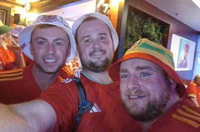 Wales fan makes epic last-minute trip to Qatar to watch England match - without telling his girlfriend