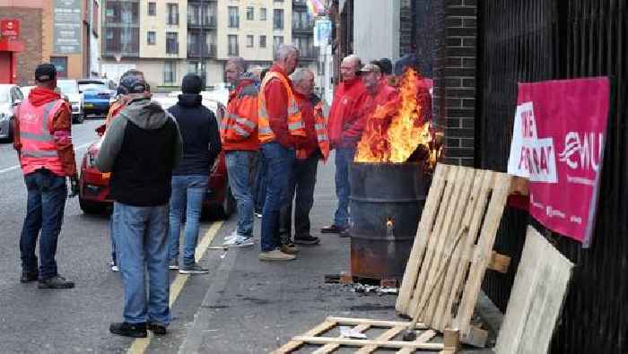 Royal Mail workers and university staff in Northern Ireland on strike