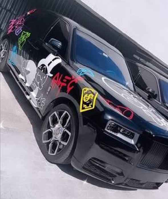 Street Artist Alec Monopoly’s Expensive Cars Now Feature His Signature Art All Over