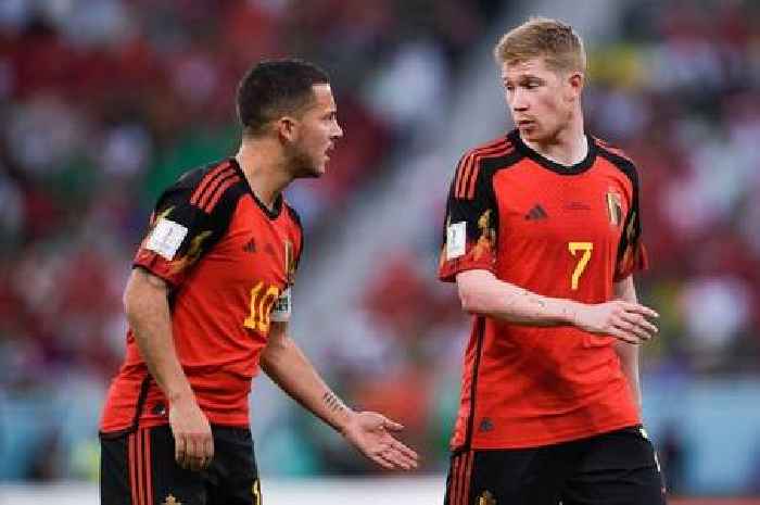 Hazard and De Bruyne fight in Belgium dressing room 'fake news', insists Martinez