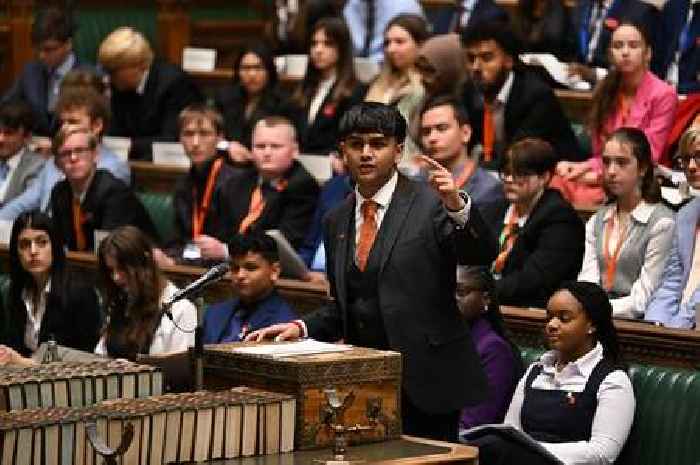 Young Leicester activist delivers climate change speech in the House of Commons