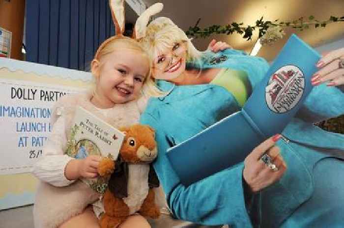 Dolly Parton helping East Ayrshire nursery kids read from 2 to 5