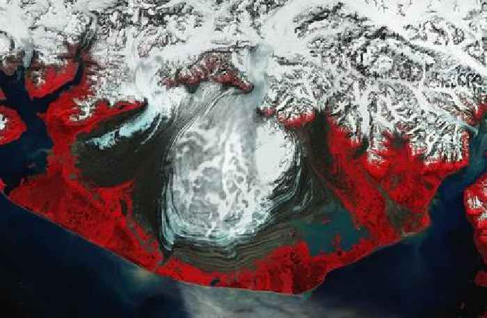 Earth from Space: the moraines of Malaspina