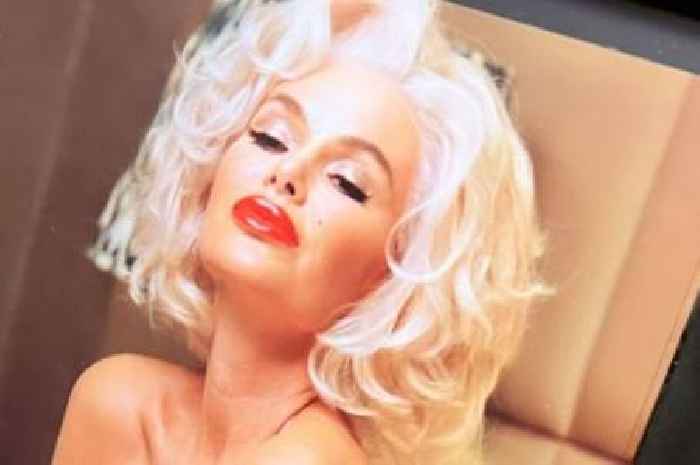 Amanda Holden strips topless as she transforms into Marilyn Monroe