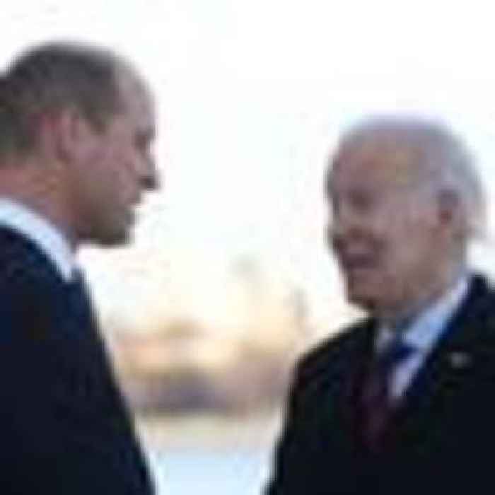 Prince William meets Joe Biden for 'warm, friendly and substantive discussion'