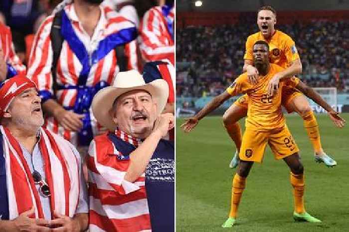 Cruel England fans mock USA's World Cup heartache after they said 'soccer is ours'