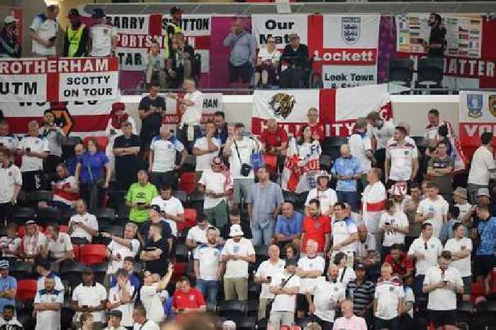 England fans turn Senegal clash into home game outnumbering opponents 10-1 in stands