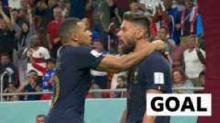 Giroud sets France scoring record with opener against Poland