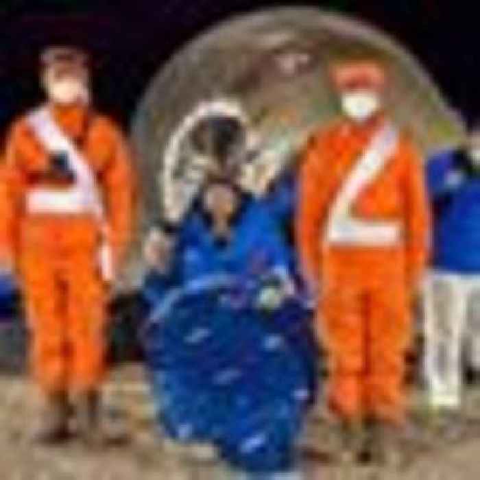 Chinese astronauts land back on Earth after six-month mission